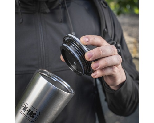 M-TAC ТЕРМОКРУЖКА С КЛАПАНОМ 450 МЛ НЕРЖ.