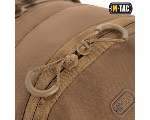 M-TAC РЮКЗАК URBAN LINE CHARGER HEXAGON PACK COYOTE BROWN