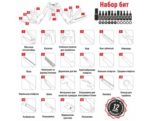 Мультитул Multi Tool Ganzo G201