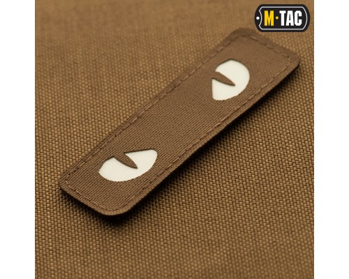 M-TAC НАШИВКА CAT EYES LASER CUT COYOTEСВЕТОНАКОПИТЕЛЬ