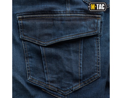 M-TAC ДЖИНСЫ SPARTAN DARK DENIM