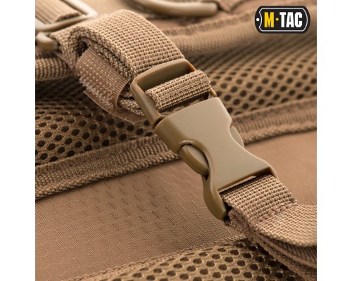 M-TAC РЮКЗАК URBAN LINE CHARGER HEXAGON PACK COYOTE BROWN
