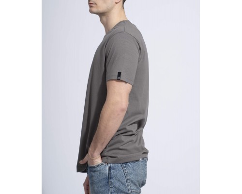 Футболка CLOMOD T-SHIRT "FLOWER HEART" Wolf Grey