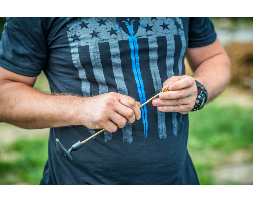 Набор для чистки пистолета Pistol Cleaning Kit for .38 / 9mm - Copper - Black