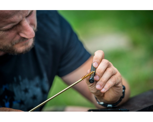 Набор для чистки пистолета Pistol Cleaning Kit for .38 / 9mm - Copper - Black