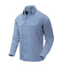 Рубашка DEFENDER Mk2 Gentleman Shirt® - Melange Light Blue