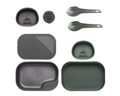 Набор посуды Wildo® CAMP-A-BOX® Duo Complete - Olive Green