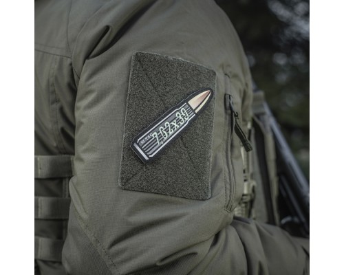 M-TAC НАШИВКА 7,62X39 AMMO BLACK/GID