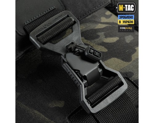 M-TAC СУМКА SATELLITE MAGNET BAG ELITE HEX MULTICAM BLACK/BLACK