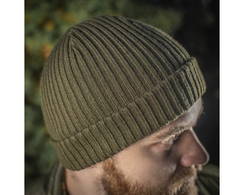 M-TAC ШАПКА ВЯЗАНАЯ 100% АКРИЛ OLIVE