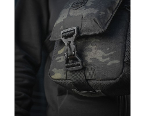 M-TAC СУМКА SATELLITE MAGNET BAG ELITE HEX MULTICAM BLACK/BLACK