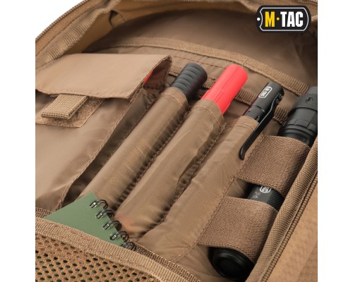 M-TAC РЮКЗАК URBAN LINE CHARGER HEXAGON PACK COYOTE BROWN
