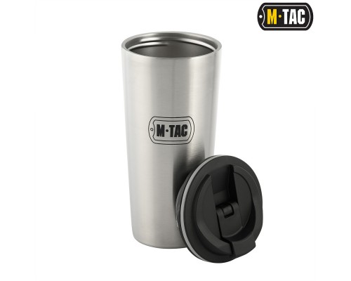 M-TAC ТЕРМОКРУЖКА С КЛАПАНОМ 450 МЛ НЕРЖ.