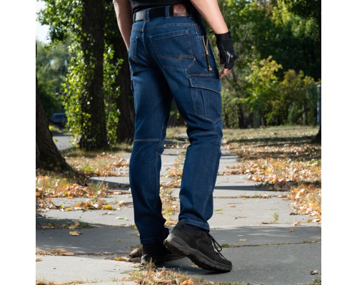 M-TAC ДЖИНСЫ SPARTAN DARK DENIM