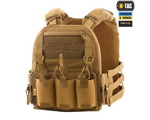 M-TAC ПЛИТОНОСКА CUIRASS QRS COYOTE