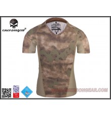 Футболка EMERSON Skin Tight Base Layer Camo Running V Shirts Atacs FG