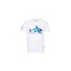 Футболка WILEY X FISH T-SHIRT White Cotton w/ Skeleton