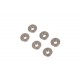 Комплект стальных подшипников 7mm (6 штук)