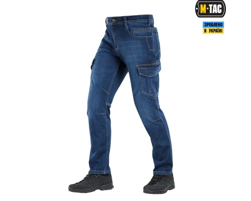 M-TAC ДЖИНСЫ SPARTAN DARK DENIM