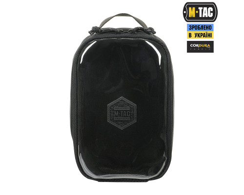 M-TAC ОРГАНАЙЗЕР УТИЛИТАРНЫЙ ПРОЗРАЧНЫЙ ELITE SMALL GEN.II BLACK