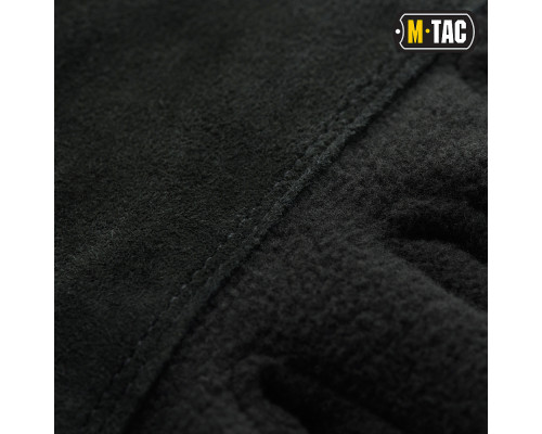 M-TAC ПЕРЧАТКИ БЕСПАЛЫЕ С КЛАПАНОМ WINDBLOCK 295 BLACK