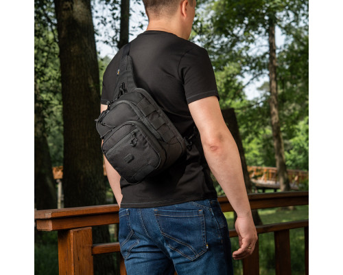 M-TAC СУМКА CROSS BAG ELITE HEX BLACK