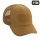 M-TAC БЕЙСБОЛКА С ЛИПУЧКОЙ И СЕТКОЙ FLEX РИП-СТОП COYOTE BROWN