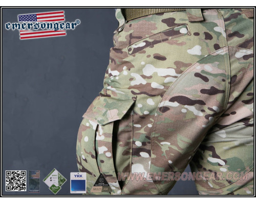 Тактические штаны EmersonGear blue label CP Field Pants Multicam