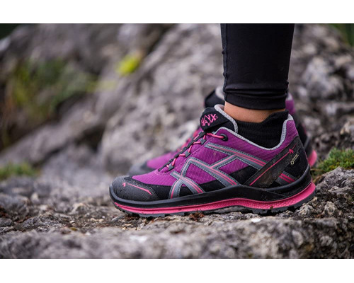 Кроссовки женские Haix Black Eagle Adventure 2.1 GTX Ws low purple-rose
