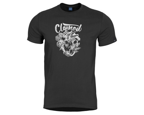 Футболка CLOMOD T-SHIRT "FLOWER HEART" Black