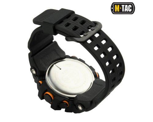 M-TAC ЧАСЫ ТАКТИЧЕСКИЕ ADVENTURE BLACK/ORANGE