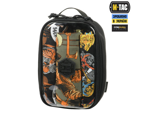 M-TAC ОРГАНАЙЗЕР УТИЛИТАРНЫЙ ПРОЗРАЧНЫЙ ELITE SMALL GEN.II BLACK