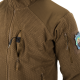 КОФТА ALPHA HOODIE JACKET - GRID FLEECE COYOTE