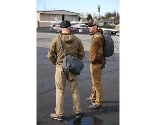 КОФТА ALPHA HOODIE JACKET - GRID FLEECE COYOTE