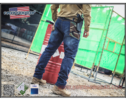 Тактические джинсы Emersongear Bluelabel Tactical Denim Blue