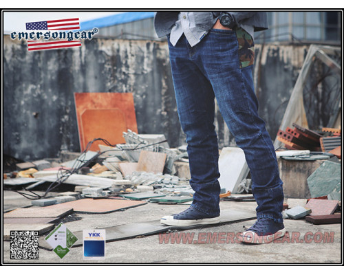 Тактические джинсы Emersongear Bluelabel Tactical Denim Blue