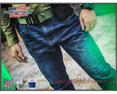 Тактические джинсы Emersongear Bluelabel Tactical Denim Blue