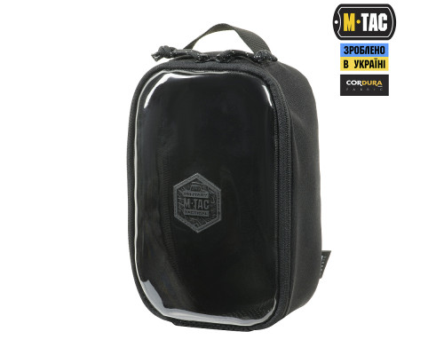 M-TAC ОРГАНАЙЗЕР УТИЛИТАРНЫЙ ПРОЗРАЧНЫЙ ELITE SMALL GEN.II BLACK
