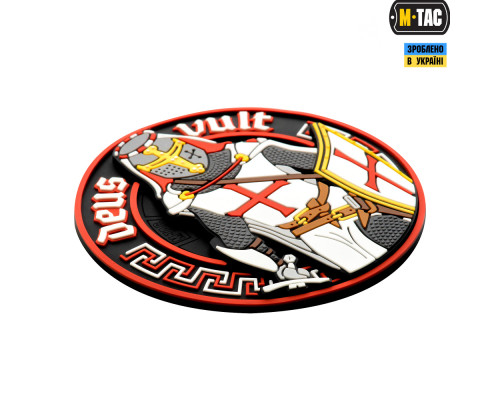 M-TAC НАШИВКА DEUS VULT 3D ПВХ