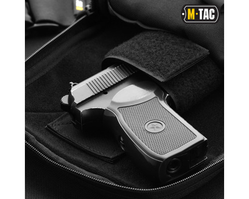 M-TAC СУМКА-КОБУРА НАПЛЕЧНАЯ ELITE GEN.IV С ЛИПУЧКОЙ BLACK