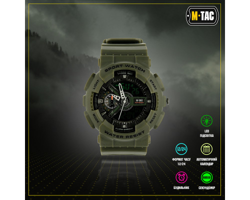M-TAC ЧАСЫ SPORT OLIVE