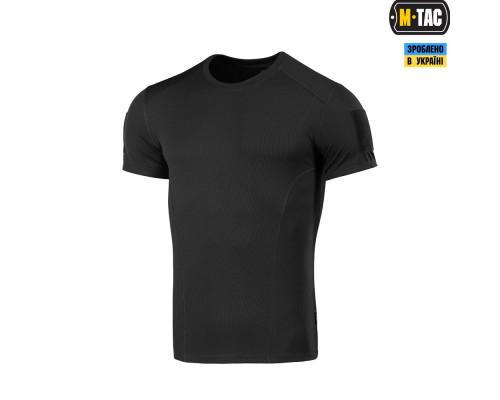 M-TAC ФУТБОЛКА ПОТООТВОДЯЩАЯ ATHLETIC VELCRO BLACK