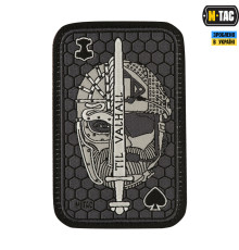 M-TAC НАШИВКА TIL VALHALL ACE (ЖАККАРД) СЕРАЯ