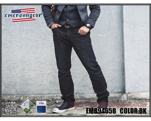 Тактические джинсы Emersongear Bluelabel Tactical Denim Black